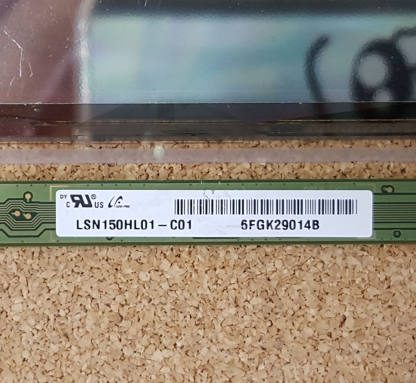액정도매(LCD도매),LSN150HL01-C01 SENS NT900X5P NP900X5P (인증샷)