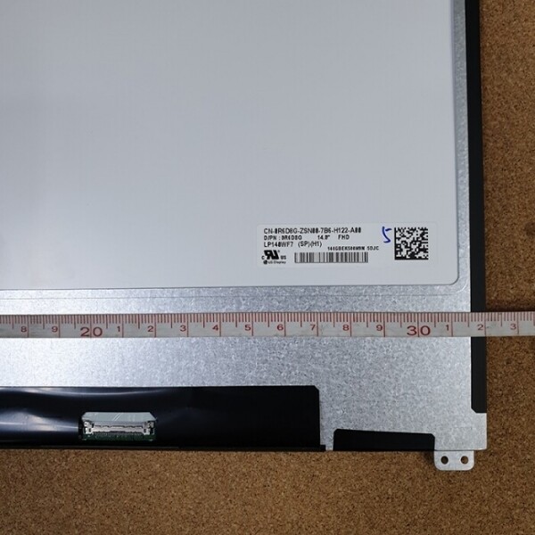 액정도매(LCD도매),(무광) LP140WF7(SP)(H1) 30P EDP 300CD 삼성타입 상부에 걸쇄 있음