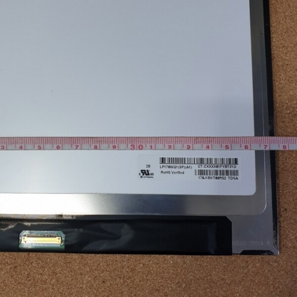 액정도매(LCD도매),(유광)LP170WQ1(SP)(E1),(A1) LG전자 그램17 17ZD990-VX7BK 금색 40P 20mm 커넥터