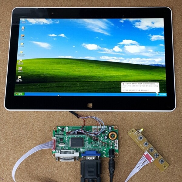액정도매(LCD도매),DIY LP116WH4(SL)(A2)  + DVI / RGB 입력 AD보드