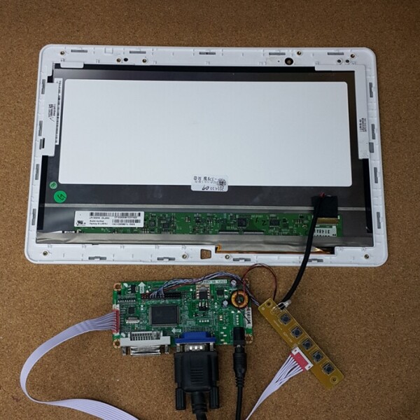 액정도매(LCD도매),DIY LP116WH4(SL)(A2)  + DVI / RGB 입력 AD보드