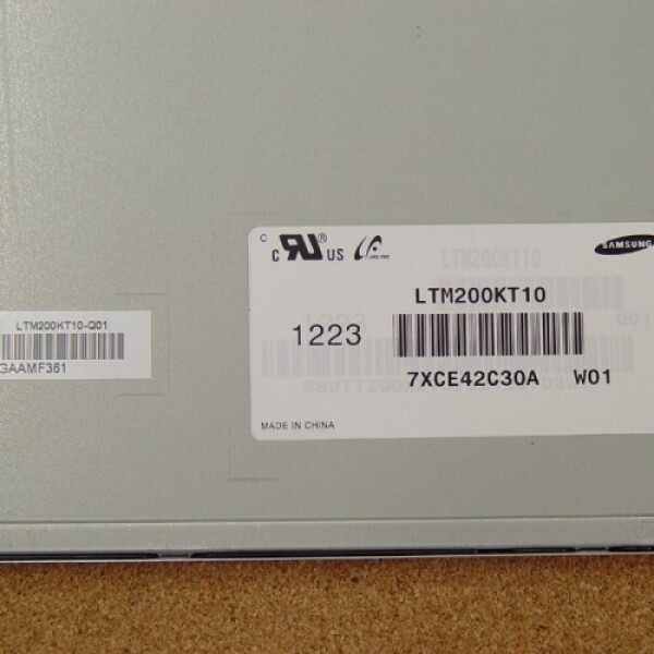 액정도매(LCD도매),(리퍼A급) LTM200KT10-Q01 30P LED 4P(삼성타입)