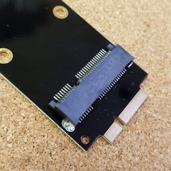 액정도매(LCD도매),SSD to 7+17 Pin 삼성 mSATA 젠다 A1466 2012년용 SSD 미포함