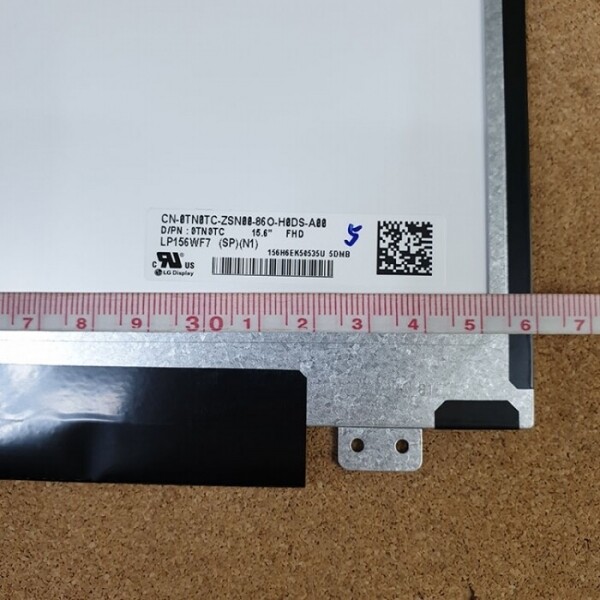 액정도매(LCD도매),(유광-터치)LP156WF7(SP)(N1) 40P EDP DPN:0KWH3G  B156HAK01.0 B156HAK03.0 LP156WF7 SPA1 N1