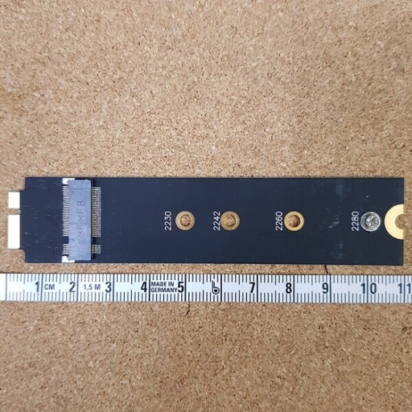 액정도매(LCD도매),SSD젠더 애플 6+12 2010-2011 M.2 B-Key NGFF SATA SSD Adapter Converter