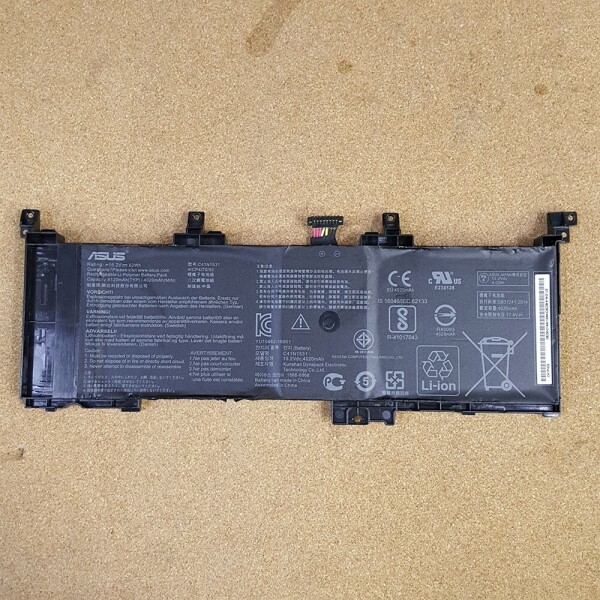 액정도매(LCD도매),배터리 Asus C41N1531 (ROG Strix)GL502VS GL502VY Battery