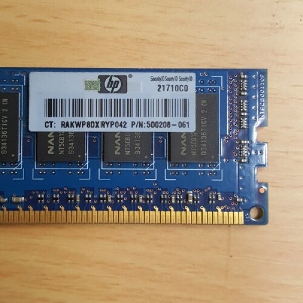 액정도매(LCD도매),RAM 1GB 1RX8 PC3-10600E-9-10-D0.1333.ECC