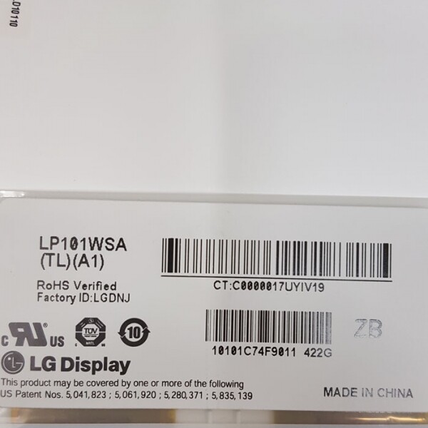 액정도매(LCD도매),LCD 삼성 LP101WSA(TL)(A1) (G) 중고A LCD 10.1 WSVGA HD