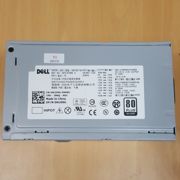액정도매(LCD도매),파워 델 T5400 T5500 0W299G N875EF-00 NPS-875BB Power Supply