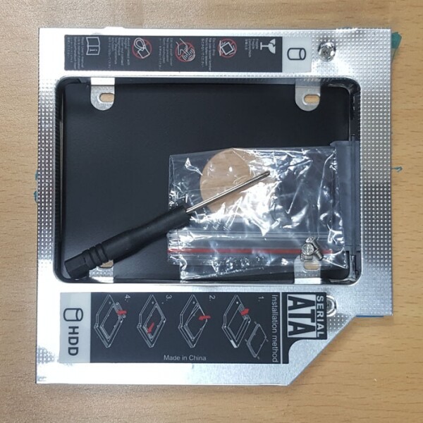 액정도매(LCD도매),하드멀티베이 Second HDD Caddy(SATA to SATA)T:12mm
