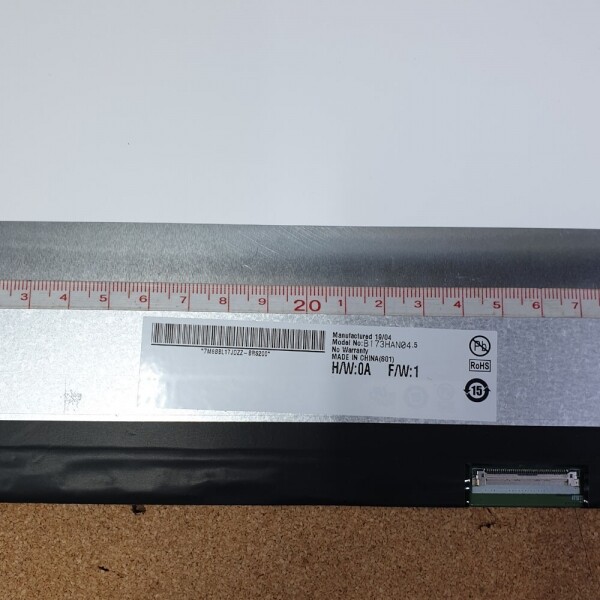 액정도매(LCD도매),(무광) B173HAN04.9 40P 144Hz 250CD  Slim NEW A IPS 가로폭 390mm B173HAN04.5 B173HAN04.0