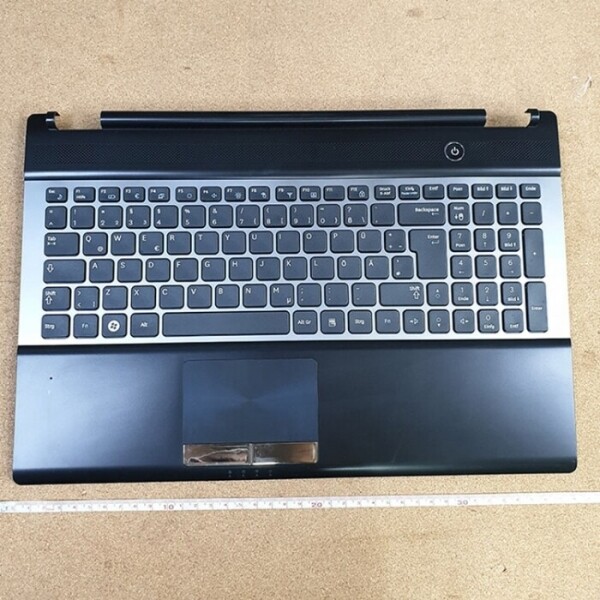 액정도매(LCD도매),본체상판 + C Case Samsung RC530 Black Palmrest C Cover Shell with Keyboard (중고)