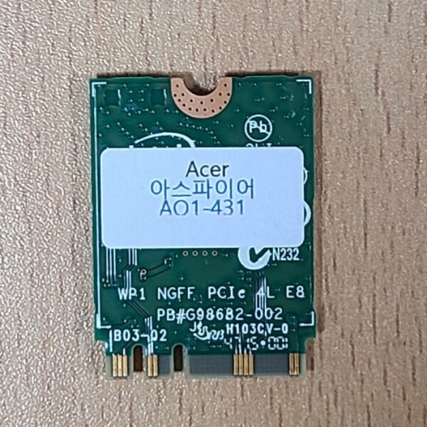 액정도매(LCD도매),무선랜 dell  Intel AC 3160 3160NGW 802.11ac/a/b/g/n BT4.0 NGFF Dual Band Wireless