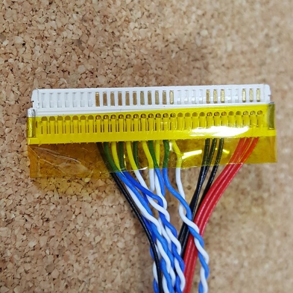 액정도매(LCD도매),LVDS케이블 V320B1-L01 용 30p LVDS CABLE