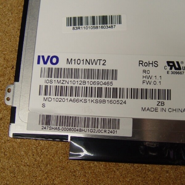 액정도매(LCD도매),(유광) M101NWT2 RoHS HW:1.1 FW:0.1 (슬림)(중고)