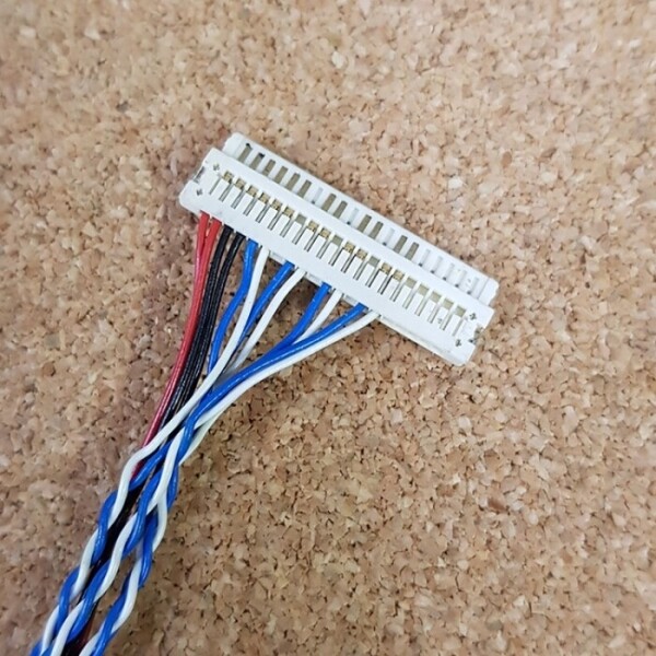 액정도매(LCD도매),LCD케이블 FIX-20P-D6-LVDS-Cables-20-Pin-1ch LCD cable