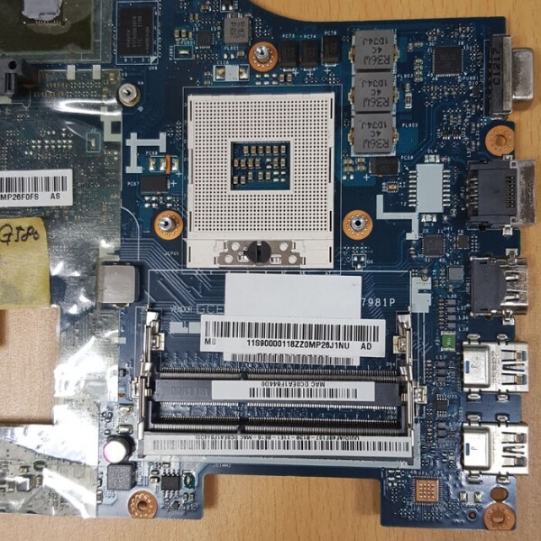 액정도매(LCD도매),메인보드 레노보 G580 P580 LA-7981P Intel CPU DDR3 QIWG5-G6-G9 중고