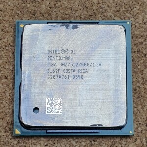 Intel Pentium 4 P4 1.8AGHz 512KB 400MHz SL62P