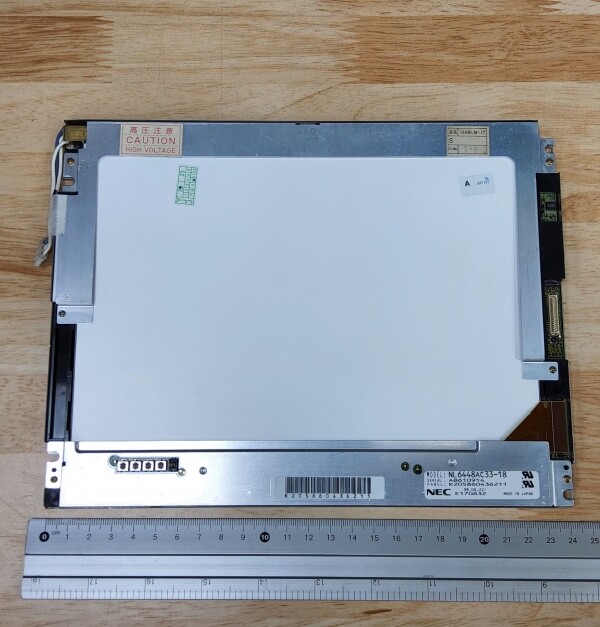 액정도매(LCD도매),NL6448AC33-18 10.41인치 유광 600 X480 RGB CCFL NEC a-si TFT-LCD (신품급)