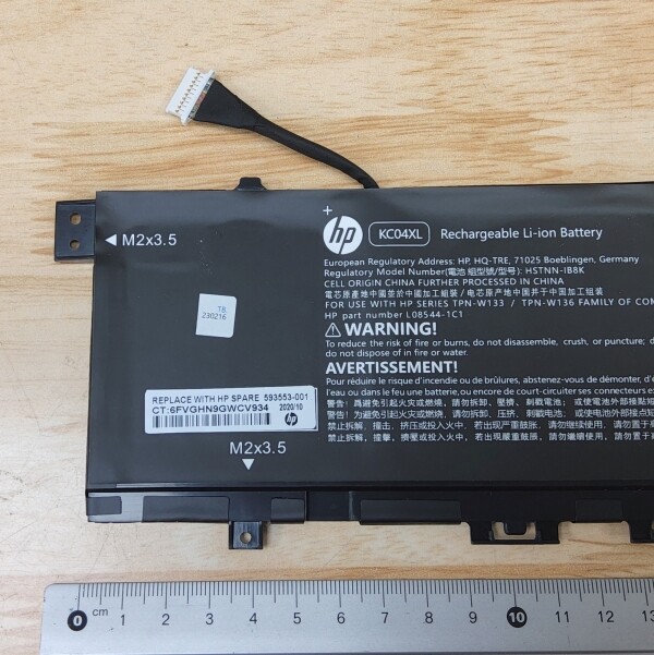 액정도매(LCD도매),배터리 HP KC04XL Envy X360 TPN-W133 TPN-W136 L08496-8 battery