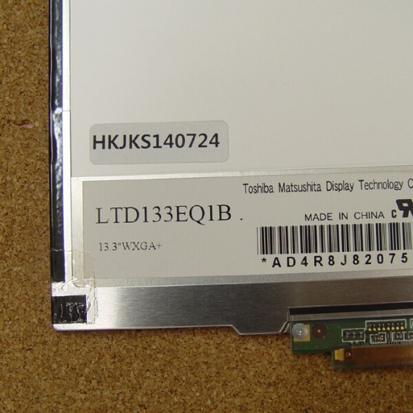 액정도매(LCD도매),LTD133EQ1B 40P 300CD 무광 NEW A+ X301 용 1440(RGB)×900, WXGA+  127PPI