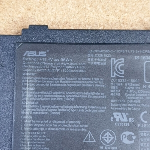 액정도매(LCD도매),배터리 ASUS C32N1523 Battery for UX501VW N501L Series 8200mAh 11.4v 96Wh