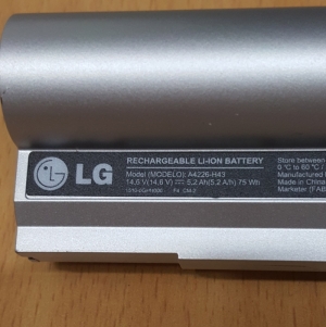 액정도매(LCD도매),(중고) 배터리 LG T380 A4226-H43 14.6V 5.2Ah 75W 실버