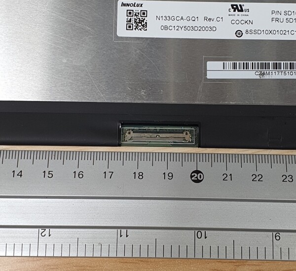 액정도매(LCD도매),N133GCA-GQ1 M133NW4J R0 HW:1.2 좁은 2단 짹(23mm)= B133QAN02.0
