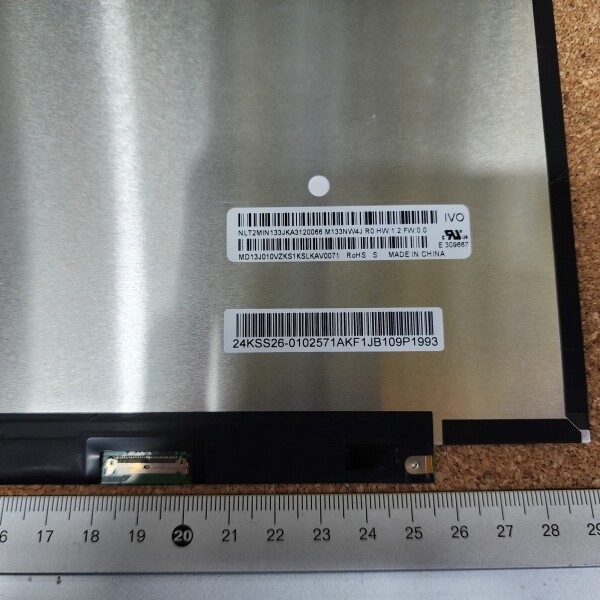 액정도매(LCD도매),B133UAN01.0 M133NW4J R0 15P+15P(18mm) 좁은 2단 짹 N133GCA-GQ1 LCD Yoga Slim 7 Carbon 13ITL5